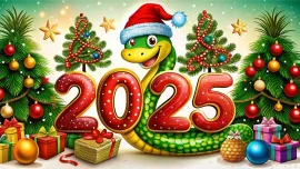 С наступающим Новым Годом!