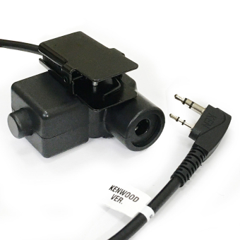 Адаптер с кнопкой РТТ для подключения гарнитур SIRUS TACTIC к радиостанциям SIRUS OPC-TK1