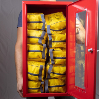 Контейнер Шанс-10 (на 10 изделий) с пломбой и наклейками