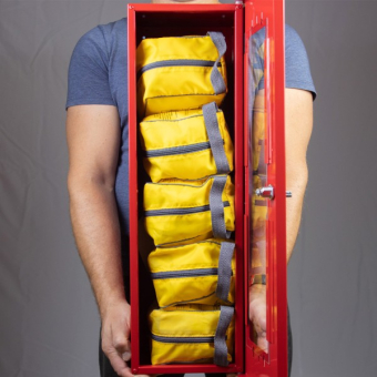 Контейнер Шанс-5 (на 5 изделий) с пломбой и наклейками