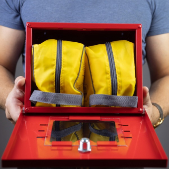 Контейнер Шанс-2 (на 2 изделия) с пломбой и наклейками